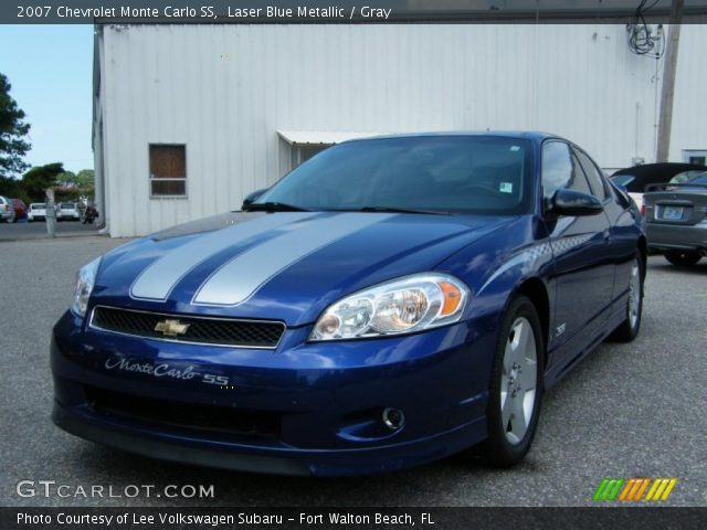 2007 Chevrolet Monte Carlo SS in Laser Blue Metallic