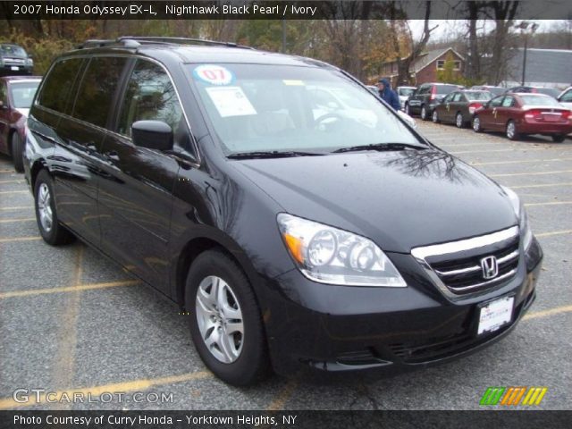 2007 Honda Odyssey EX-L in Nighthawk Black Pearl