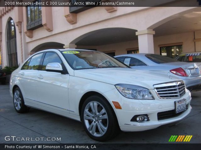 2008 Mercedes-Benz C 300 Luxury in Arctic White
