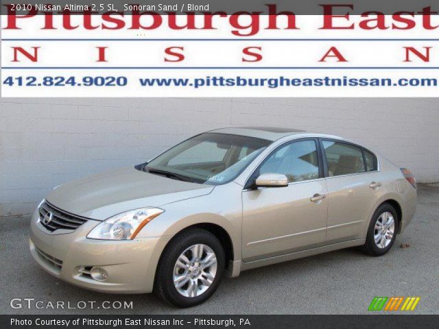 2010 Nissan Altima 2.5 SL in Sonoran Sand