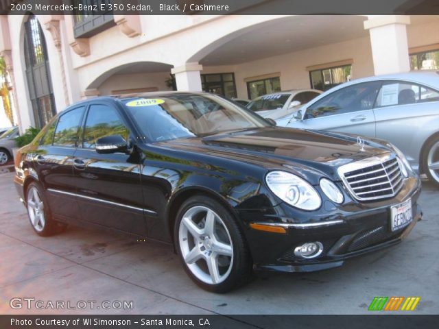 2009 Mercedes-Benz E 350 Sedan in Black