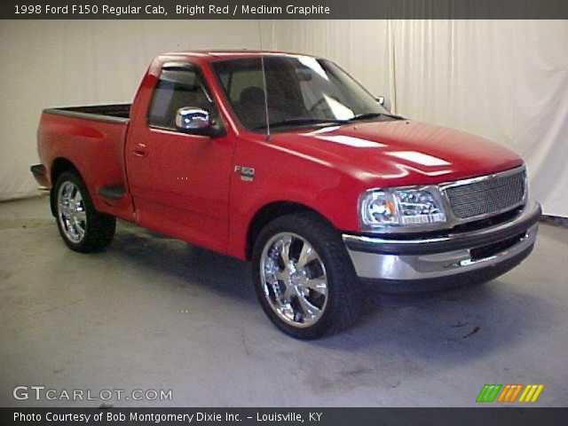 1998 Ford F150 Regular Cab in Bright Red