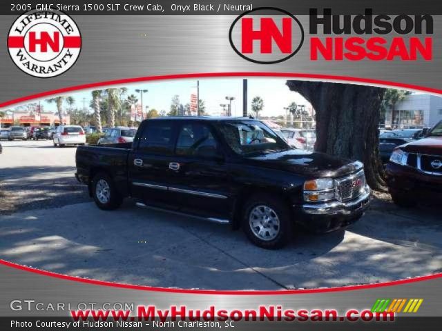 2005 GMC Sierra 1500 SLT Crew Cab in Onyx Black