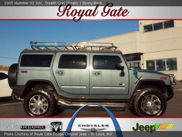 2005 Hummer H2 SUV in Stealth Gray Metallic