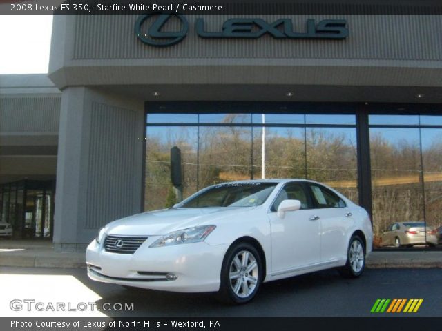 2008 Lexus ES 350 in Starfire White Pearl