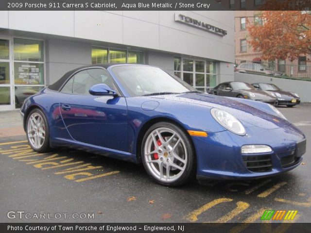 2009 Porsche 911 Carrera S Cabriolet in Aqua Blue Metallic