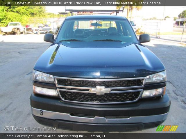 2006 Chevrolet Silverado 2500HD Work Truck Crew Cab in Dark Blue Metallic