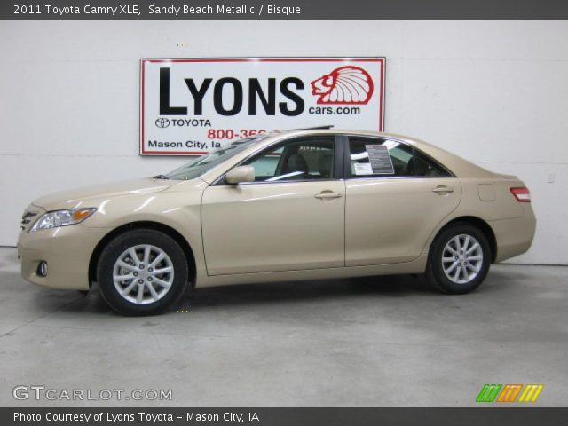 2011 Toyota Camry XLE in Sandy Beach Metallic