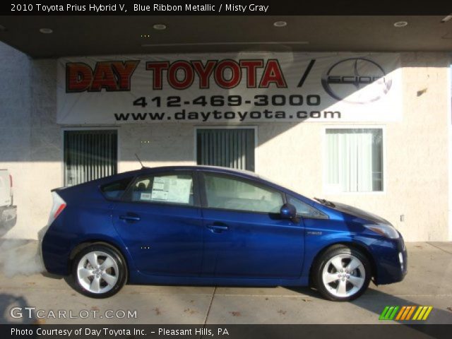2010 Toyota Prius Hybrid V in Blue Ribbon Metallic