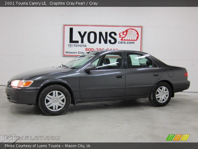 2001 Toyota Camry LE in Graphite Gray Pearl