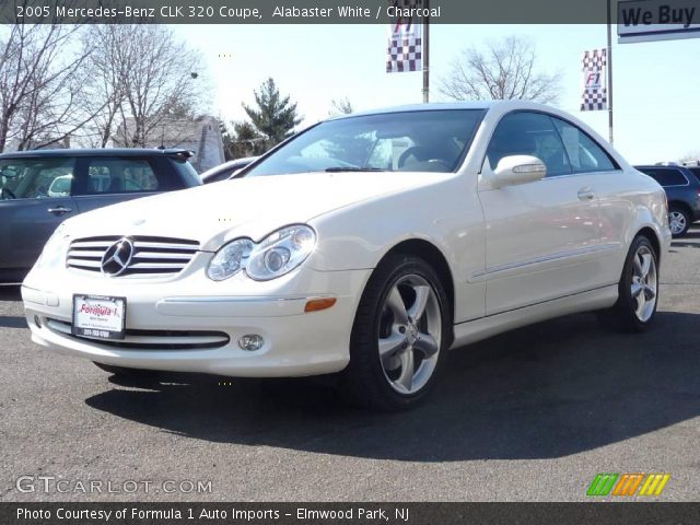 2005 Mercedes-Benz CLK 320 Coupe in Alabaster White
