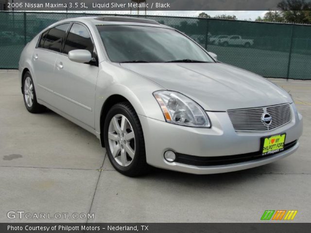 2006 Nissan Maxima 3.5 SL in Liquid Silver Metallic