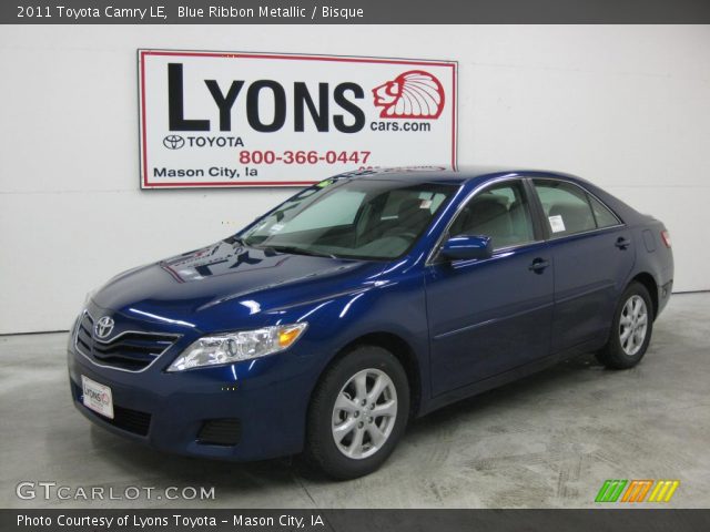 2011 Toyota Camry LE in Blue Ribbon Metallic