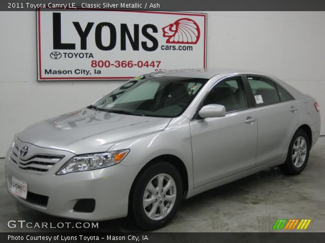 2011 Toyota Camry LE in Classic Silver Metallic