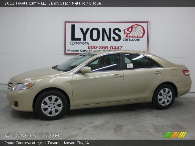 2011 Toyota Camry LE in Sandy Beach Metallic