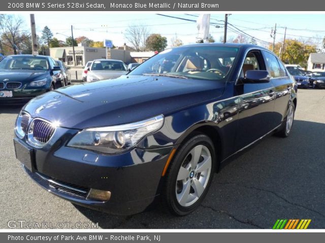 2008 BMW 5 Series 528xi Sedan in Monaco Blue Metallic
