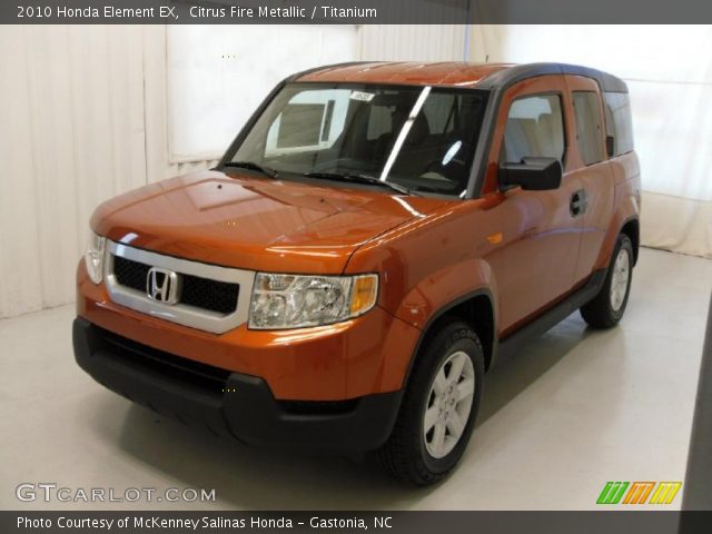 2010 Honda Element EX in Citrus Fire Metallic