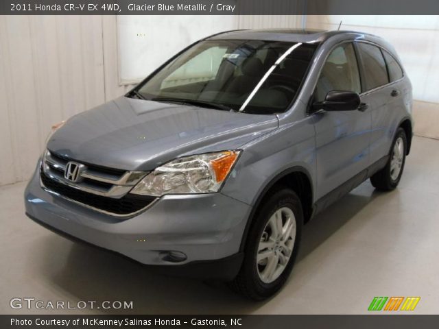 2011 Honda CR-V EX 4WD in Glacier Blue Metallic