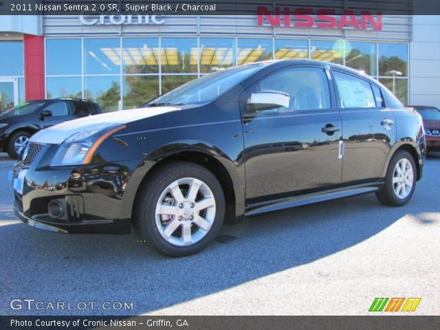 2011 Nissan Sentra 2.0 SR in Super Black
