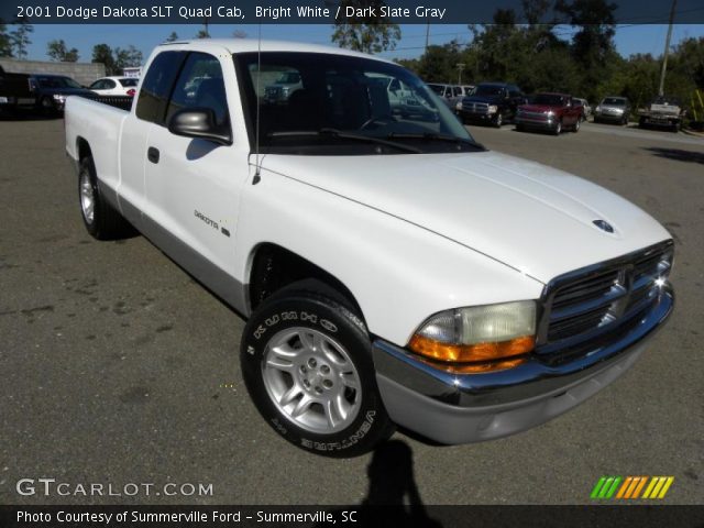 2001 Dodge Dakota SLT Quad Cab in Bright White