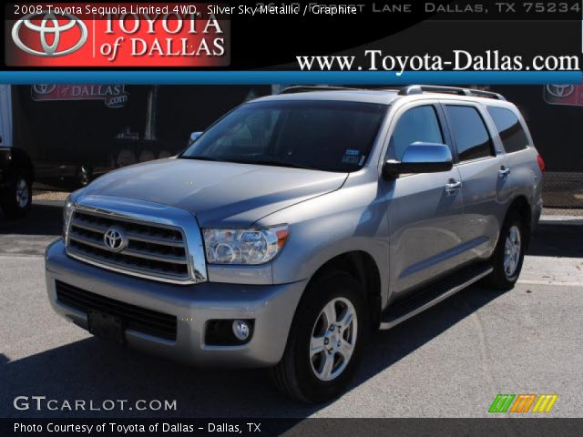 2008 Toyota Sequoia Limited 4WD in Silver Sky Metallic