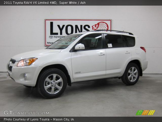 2011 Toyota RAV4 V6 Limited 4WD in Super White