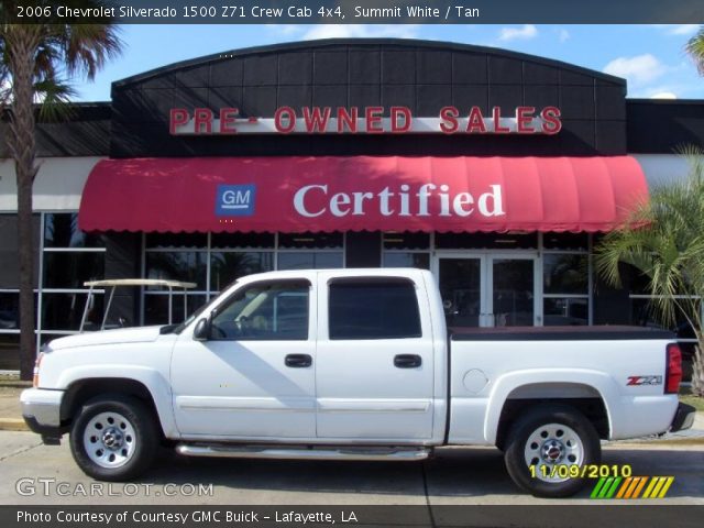 2006 Chevrolet Silverado 1500 Z71 Crew Cab 4x4 in Summit White