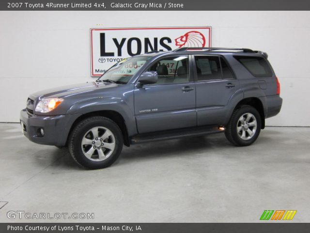 2007 Toyota 4Runner Limited 4x4 in Galactic Gray Mica