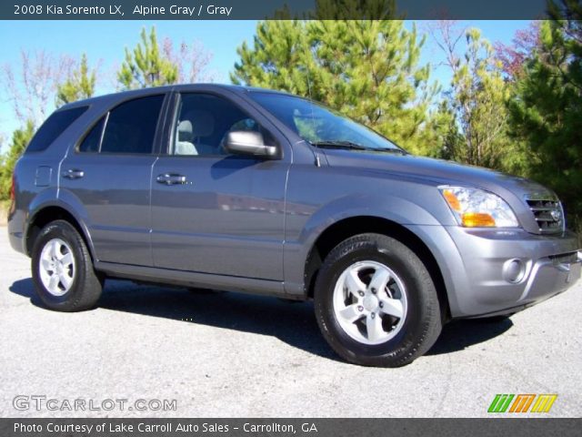 2008 Kia Sorento LX in Alpine Gray