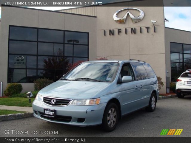 2003 Honda Odyssey EX in Havasu Blue Metallic