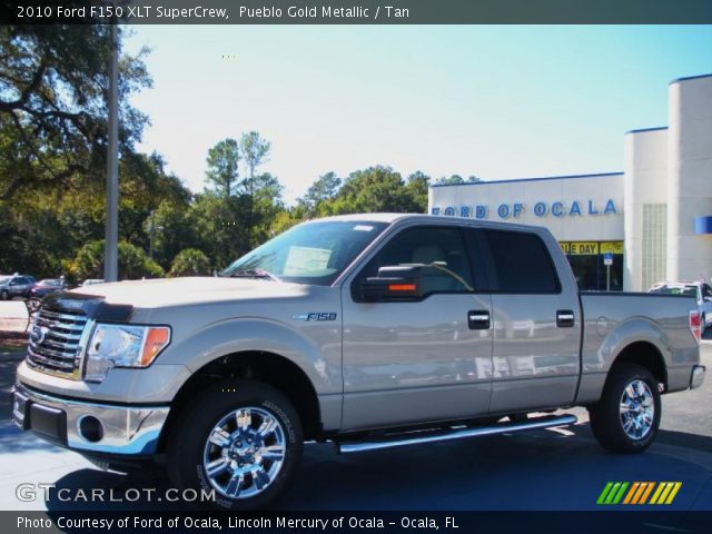 2010 Ford F150 XLT SuperCrew in Pueblo Gold Metallic