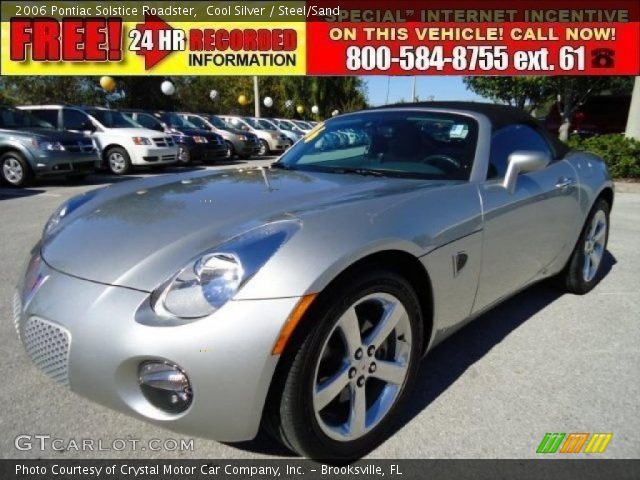 2006 Pontiac Solstice Roadster in Cool Silver