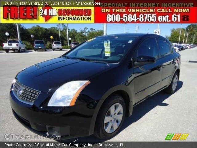 2007 Nissan Sentra 2.0 in Super Black