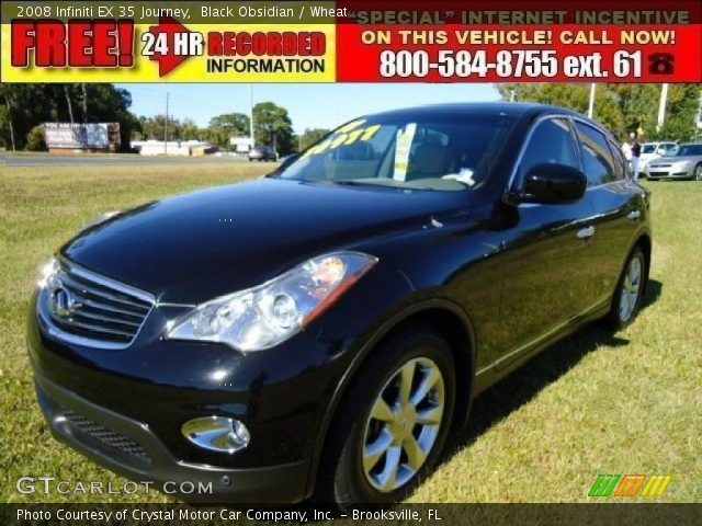 2008 Infiniti EX 35 Journey in Black Obsidian