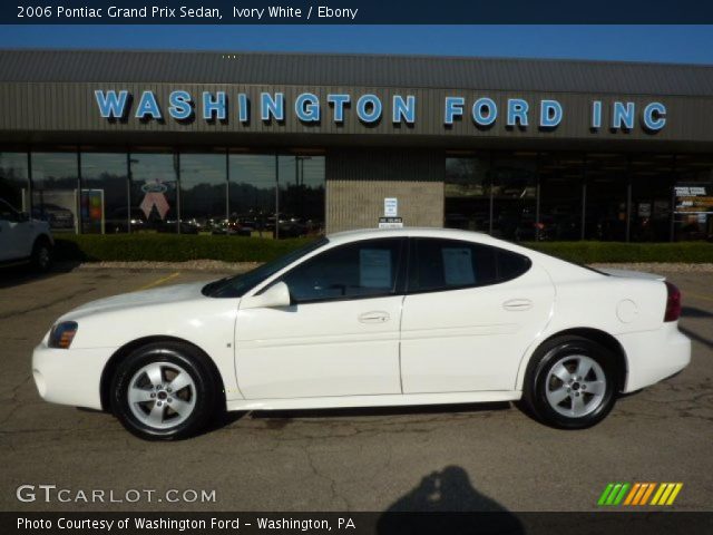 2006 Pontiac Grand Prix Sedan in Ivory White