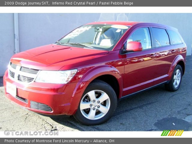 2009 Dodge Journey SXT in Inferno Red Crystal Pearl