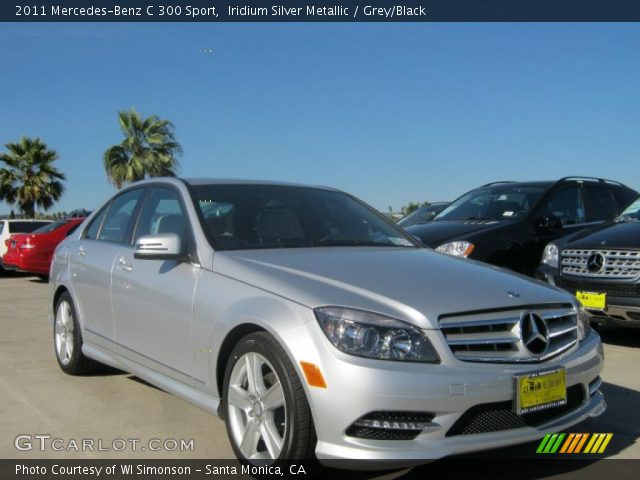 2011 Mercedes-Benz C 300 Sport in Iridium Silver Metallic