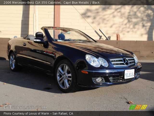 2006 Mercedes-Benz CLK 350 Cabriolet in Capri Blue Metallic