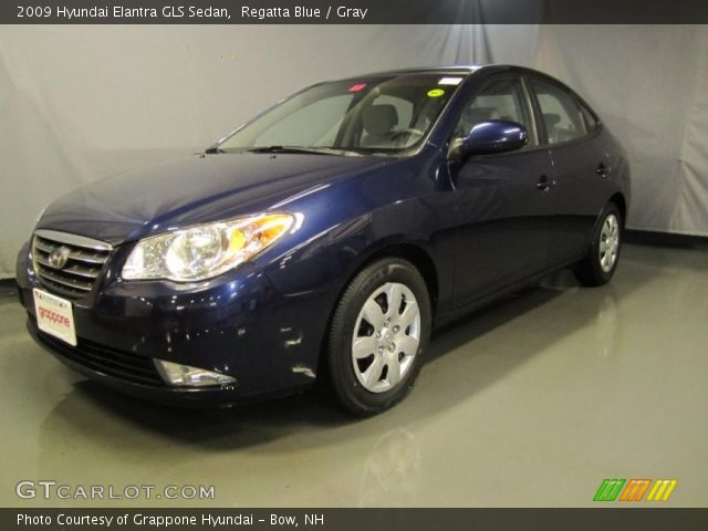 2009 Hyundai Elantra GLS Sedan in Regatta Blue
