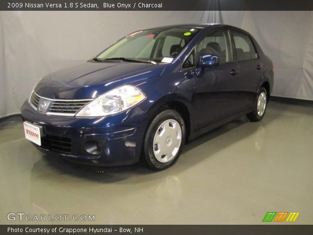 2009 Nissan Versa 1.8 S Sedan in Blue Onyx