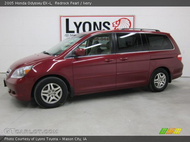 2005 Honda Odyssey EX-L in Redrock Pearl