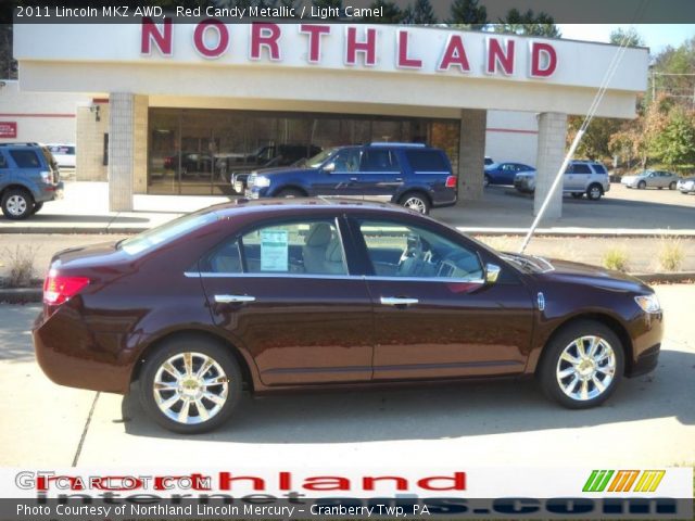 2011 Lincoln MKZ AWD in Red Candy Metallic