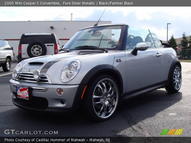 2005 Mini Cooper S Convertible in Pure Silver Metallic