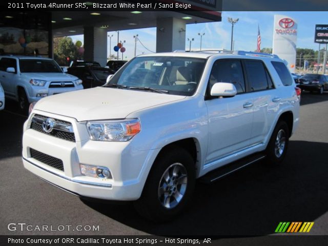 2011 Toyota 4Runner SR5 in Blizzard White Pearl