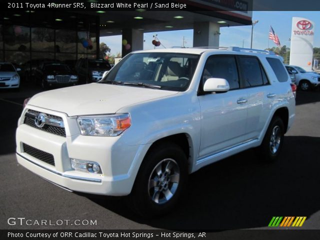 2011 Toyota 4Runner SR5 in Blizzard White Pearl
