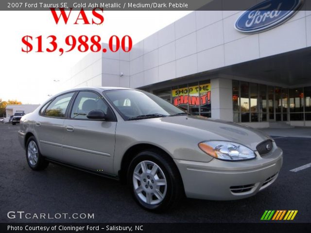 2007 Ford Taurus SE in Gold Ash Metallic