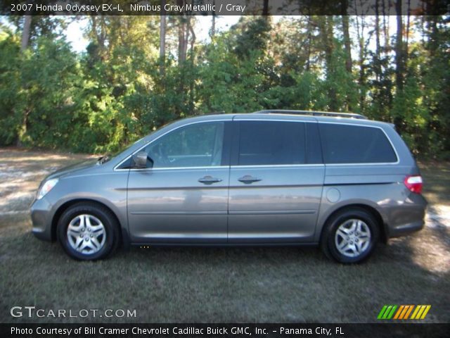 2007 Honda Odyssey EX-L in Nimbus Gray Metallic