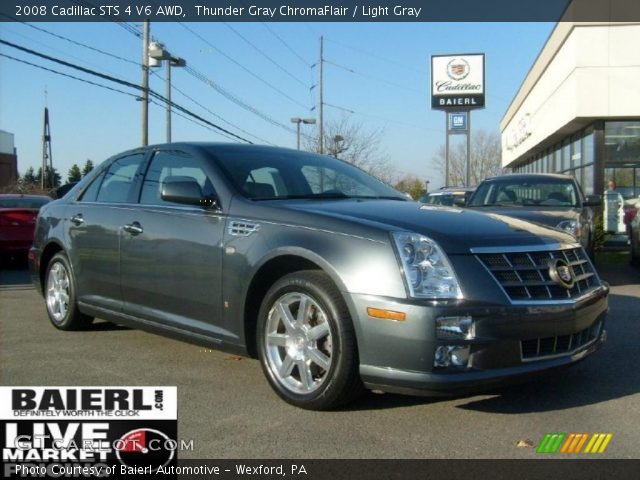 2008 Cadillac STS 4 V6 AWD in Thunder Gray ChromaFlair