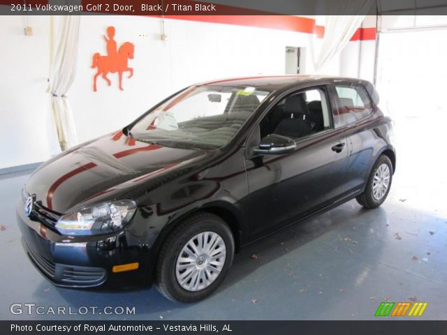 2011 Volkswagen Golf 2 Door in Black