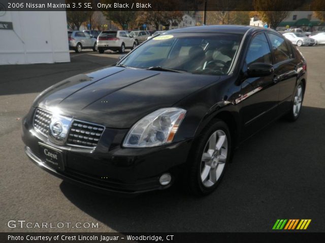 2006 Nissan Maxima 3.5 SE in Onyx Black